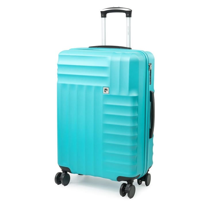 international    Soleil Wheeled Hard Shell Luggage Travel Suitcases, Football by Pierre Cardin in Size M, Sports Direct