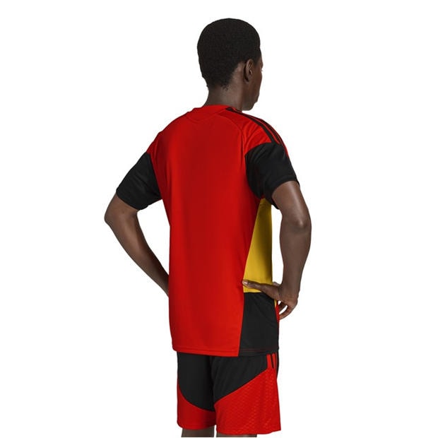 Red/Black - adidas - Belgium Training Shirt World Cup 2026 Mens