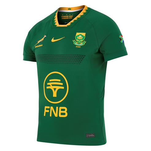 Nike - Nike Springboks Authentic Home Rugby Shirt 2026