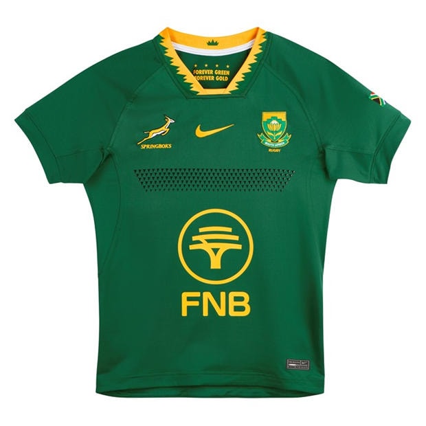 Gorge Green - Nike - Nike Springboks Authentic Home Rugby Shirt 2026