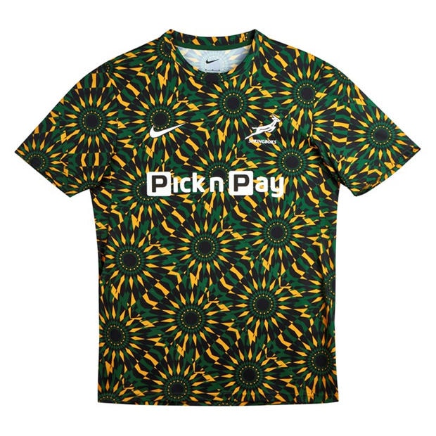Black - Nike - Mens Nike Springboks Prematch Shirt 2026