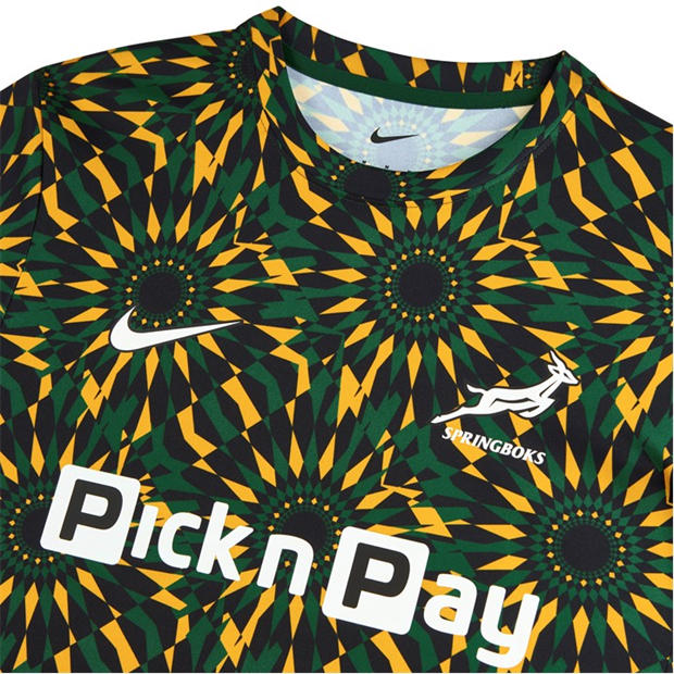 Black - Nike - Mens Nike Springboks Prematch Shirt 2026