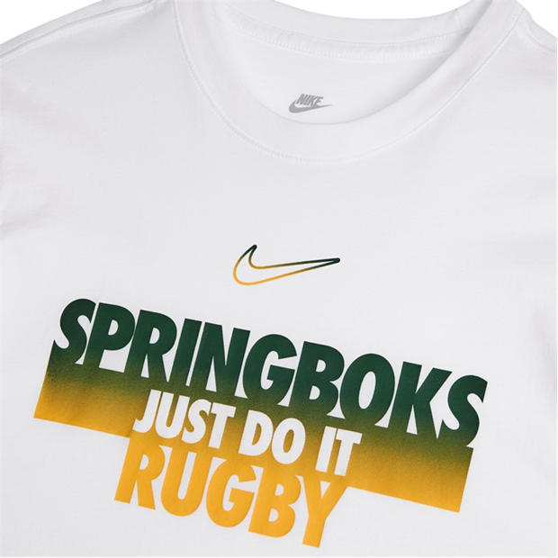 White - Nike - Mens Nike Springboks White T-shirt 2026