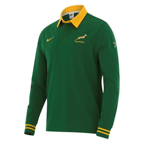 Nike - Nike Springboks Classic Long-Sleeve Polo Shirt 2026