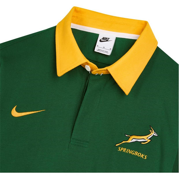 Gorge Green - Nike - Nike Springboks Classic Long-Sleeve Polo Shirt 2026