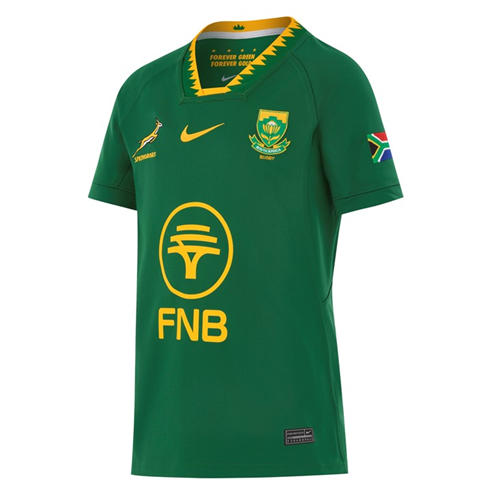 Nike - Juniors Nike Springboks Authentic Home Junior 26 Shirt