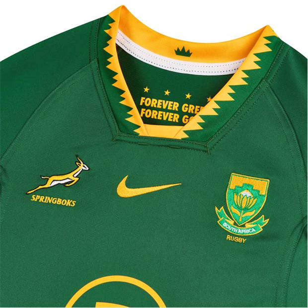 Gorge Green - Nike - Juniors Nike Springboks Authentic Home Junior 26 Shirt