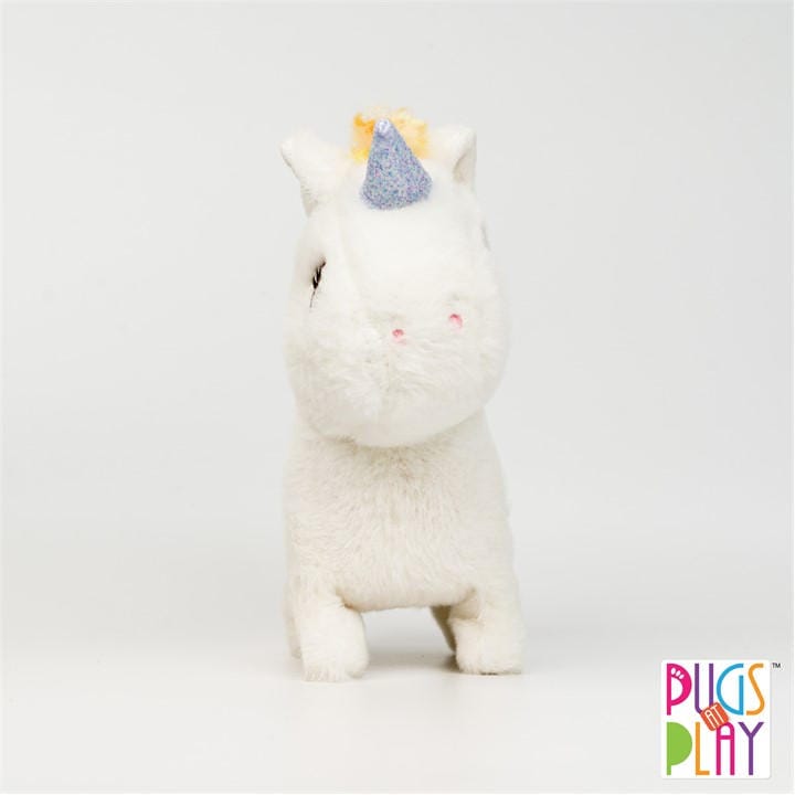 Pugs At Play  Kids  Sugar Cream Unicorn Plush Toy, Sports Direct
