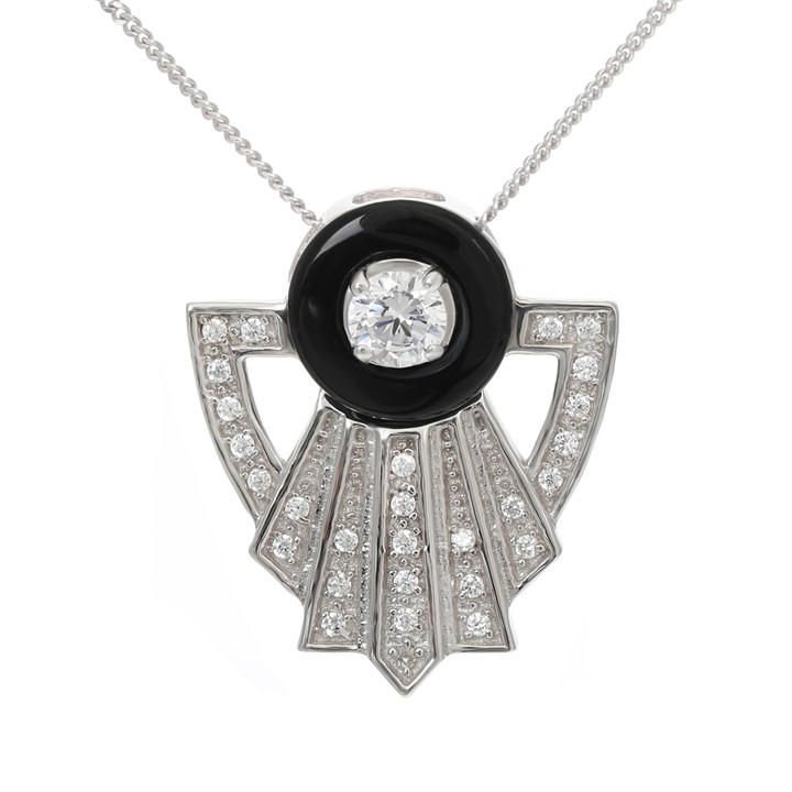 Espree Women's Silver The Auk Pendant, Sports Direct