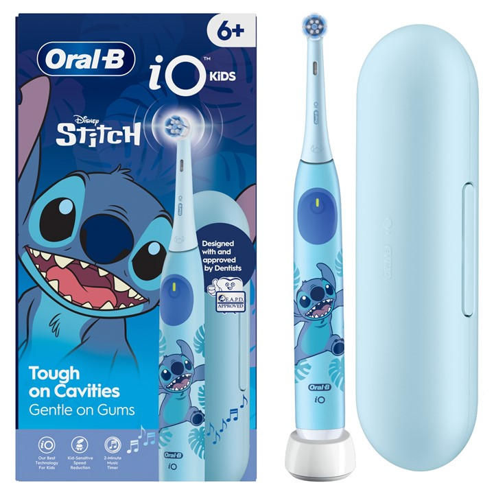Oral B   Oral-B Io Kids Disney Stitch Electric Toothbrush, Sports Direct