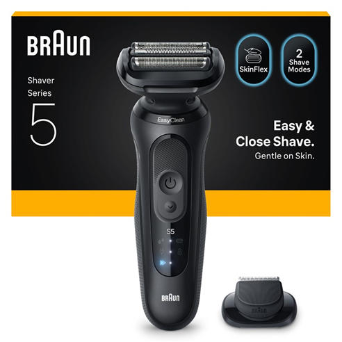 Braun - Braun Series 5 Electric Shaver 52-N1200S Black