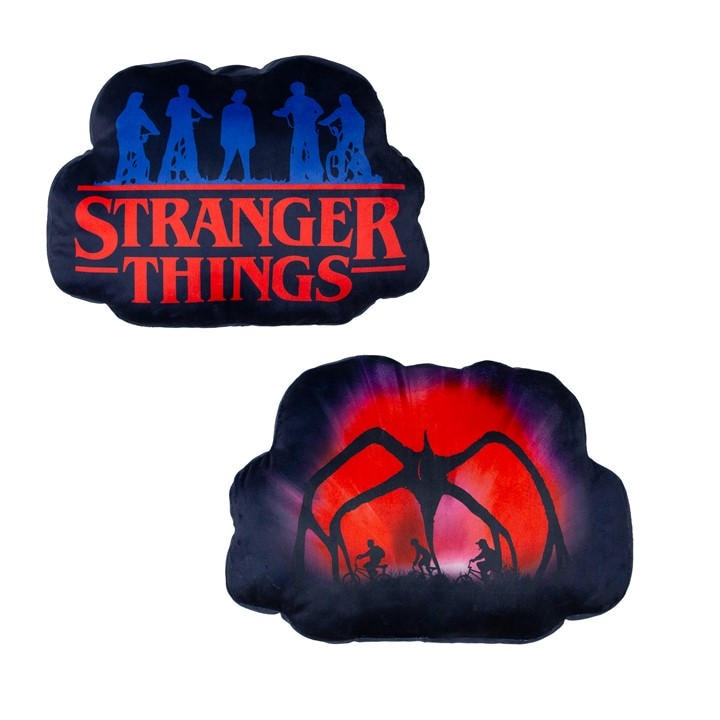 Stranger Things  Kids  Flames Shaped Cushion, Sports Direct