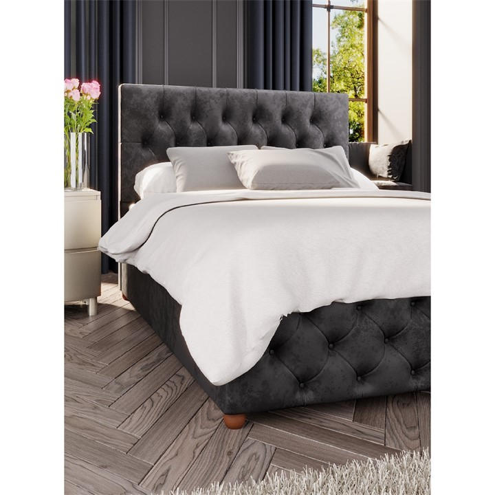 Ireland    Luna Ottoman Storage Bed, Football by Laurence Llewelyn-Bowen in Size Double, Sports Direct