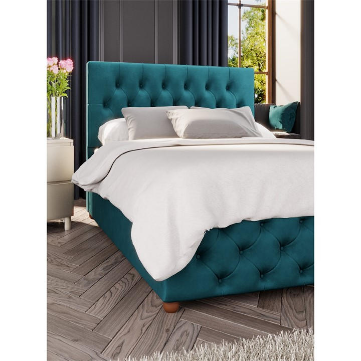 Ireland    Luna Ottoman Storage Bed, Football by Laurence Llewelyn-Bowen in Size Double, Sports Direct