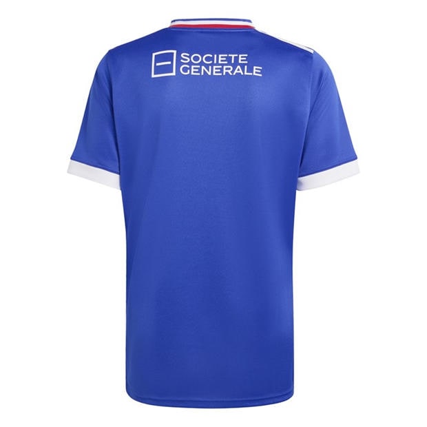 Semi L Blue - adidas - France Rugby Home Shirt 2026 Mens