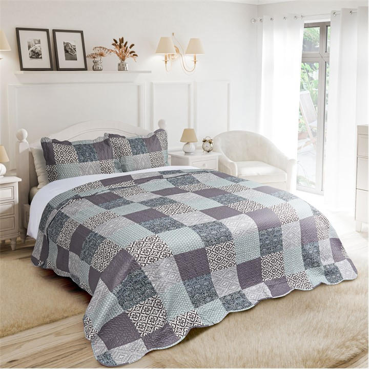 Emma Barclay   Bedspread Set Patchwork Chiltern in Size King, Sports Direct