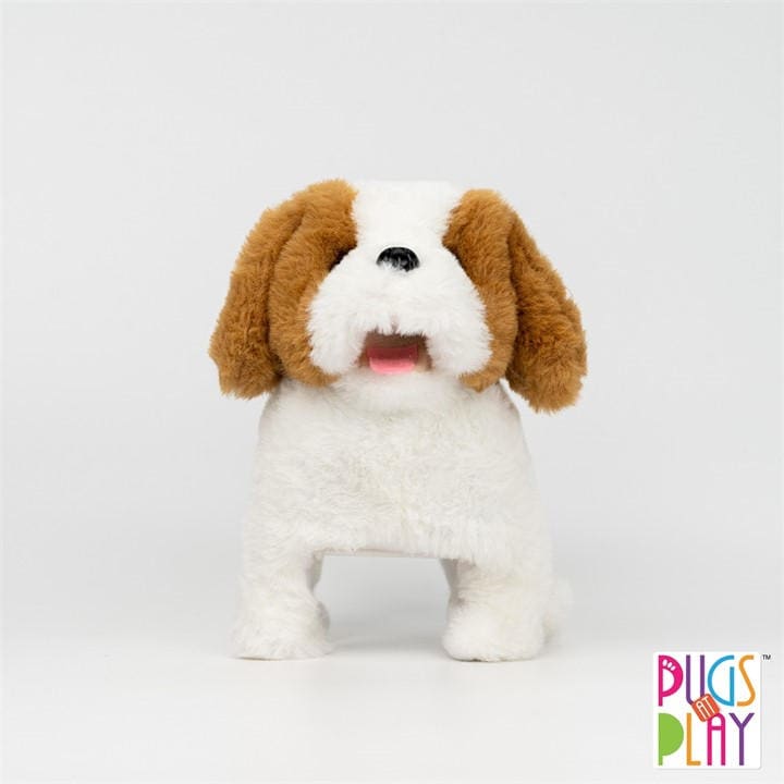 Pugs At Play  Kids  Lola Flipping Dog Interactive Plush Toy, Sports Direct