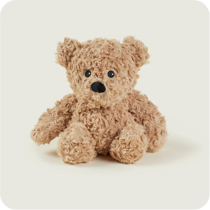 Warmies Unisex Kids Brown Heatable Curly Bear