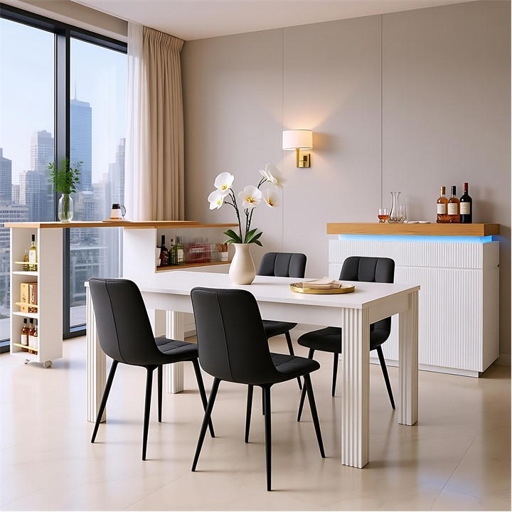 Urban Meuble   Modern Dining Set in Size Bar table, Sports Direct