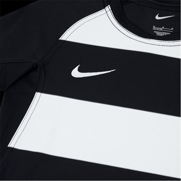 Black/White - Nike - Unisex Kids Short Sleeve Performance T-Shirt