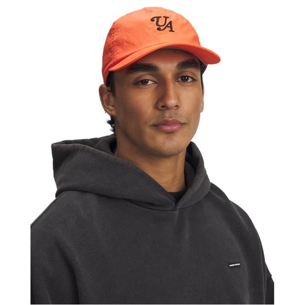 Orange - Under Armour - Essential Mid Nylon Adustable Cap