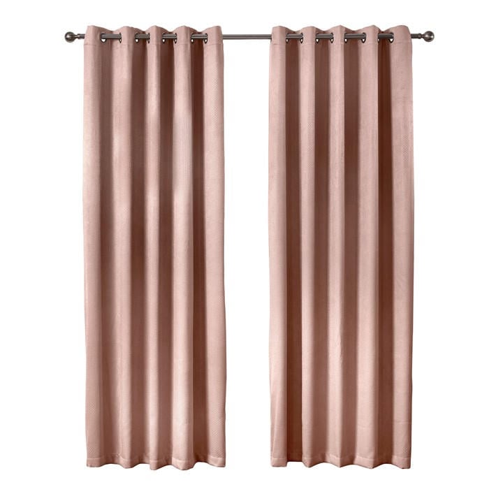 Emma Barclay  Pink Thermal Blackout Curtains Eyelet Ambiance in Size 45x54, Sports Direct