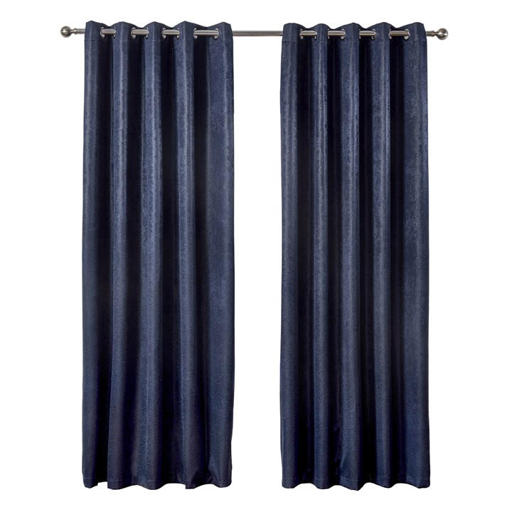 Emma Barclay  Blue Thermal Blackout Curtains Eyelet Ambiance in Size 45x54, Sports Direct