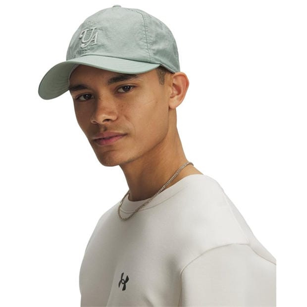 Green - Under Armour - Esssential Mid Nylon Adjustable Cap