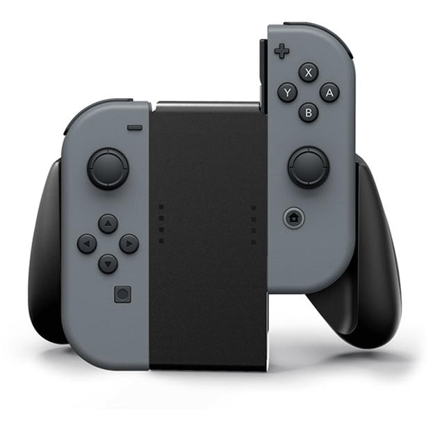 Black - PowerA - Joy-Con Comfort Grip for Nintendo Switch - Black