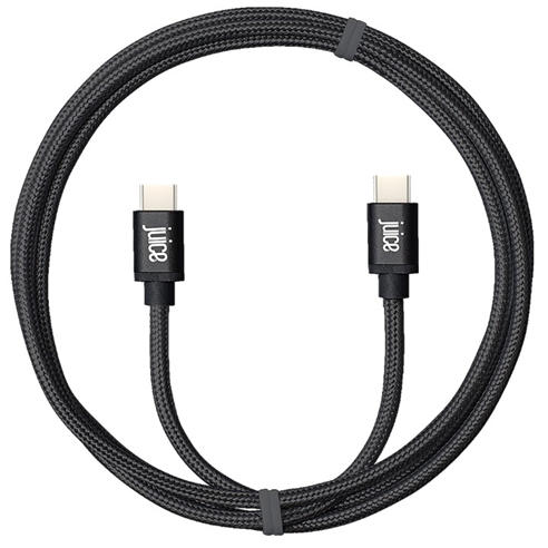 JUICE - USB C – USB C Charge & Sync Cable 1M - Black
