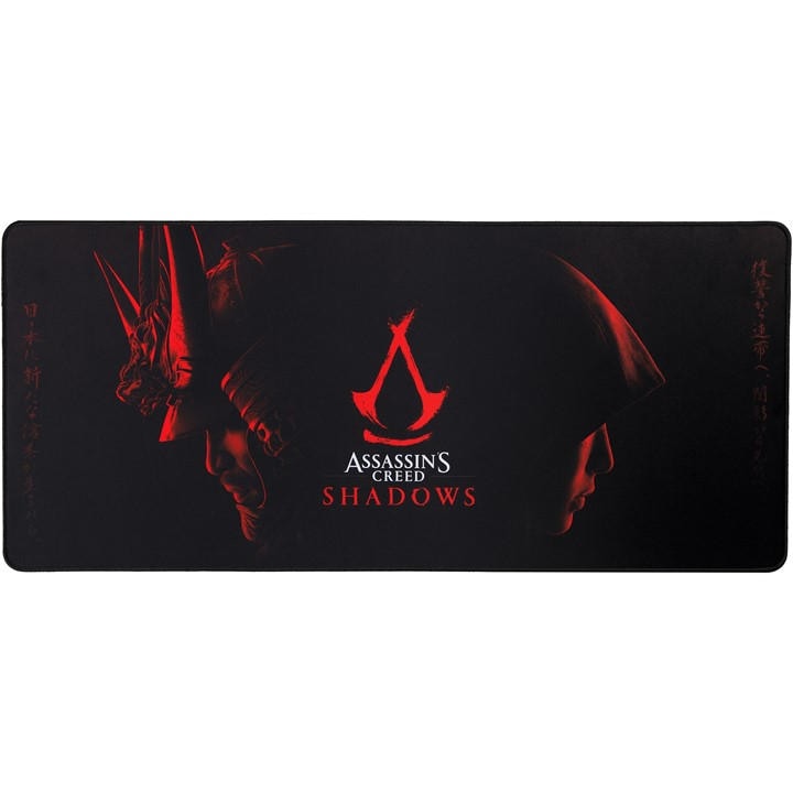 Subsonic  Black Assassins Creed Shadows Official Gaming Mouse Mat, Sports Direct