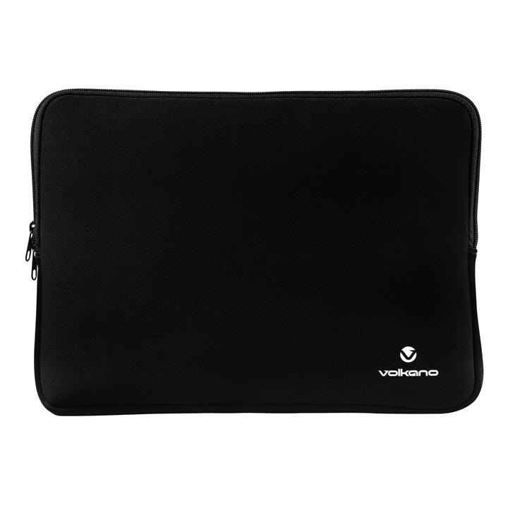 Volkano  Black Neoprene  Laptop Sleeve Pouch in Size 15.6, Sports Direct