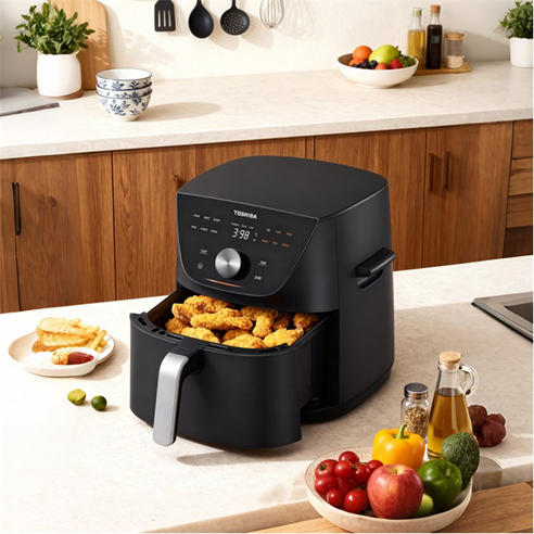 Toshiba - 7.4L Air Fryer with Touch Screen