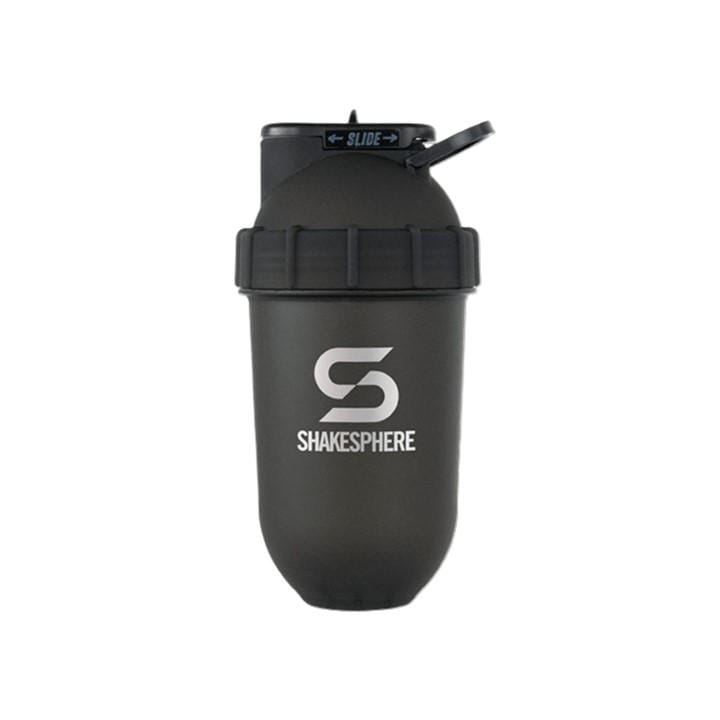 Shakesphere   Tumbler Black Frosted/White Logo 700Ml in Size Single, Sports Direct