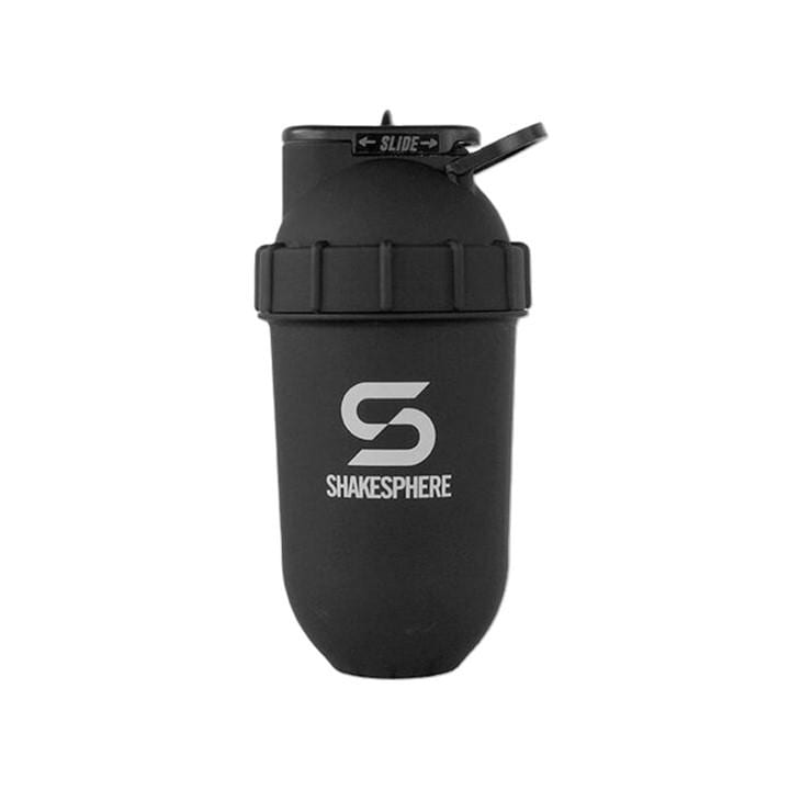 Shakesphere  Neutral Tumbler Black Matte/White Logo 700Ml in Size Single, Sports Direct