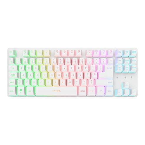 Trust - Trust GXT 831W Thado TKL Wireless Keyboard White