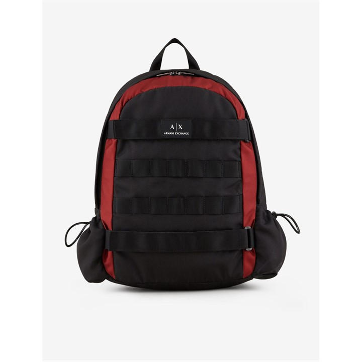 Armani Exchange Men's Black Backpack