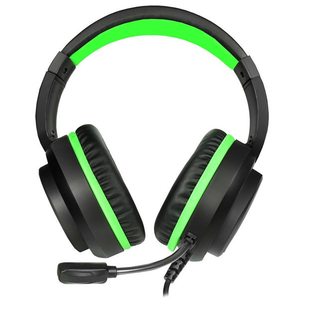 Black - GameMax - GameMax Razor RGB Gaming Headset and Mic with 5.1 Surround Sound