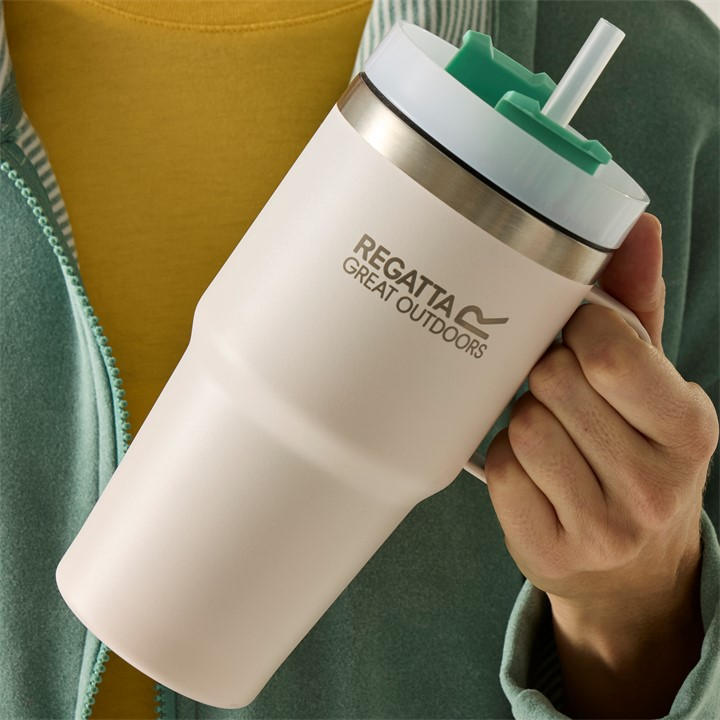Regatta Thermulate Insulated Mug 0.6L in Pale Pink - Image 4