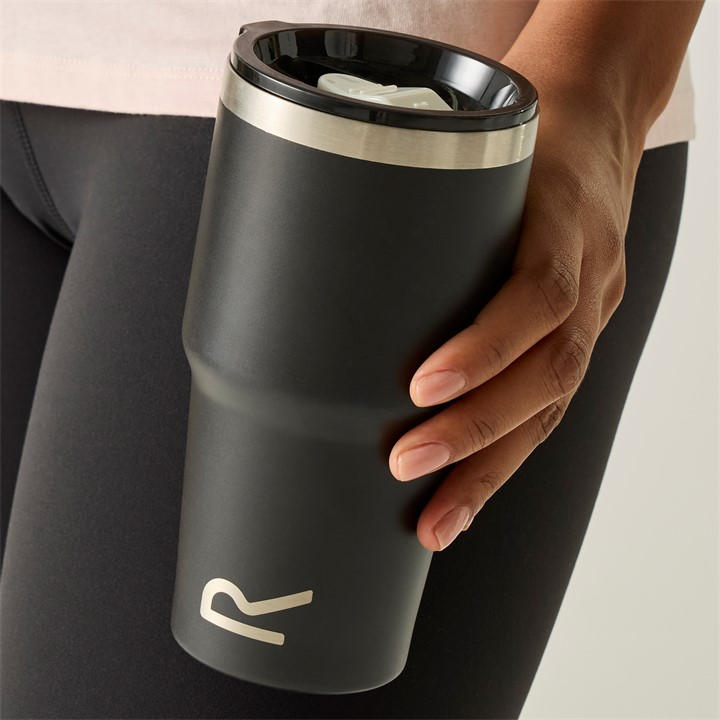 Regatta Unisex Black Thermulate Travel Tumbler .6L In - Image 6