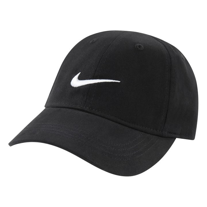 Nike Boys Black Swoosh Cap  in Size Infant, Sports Direct