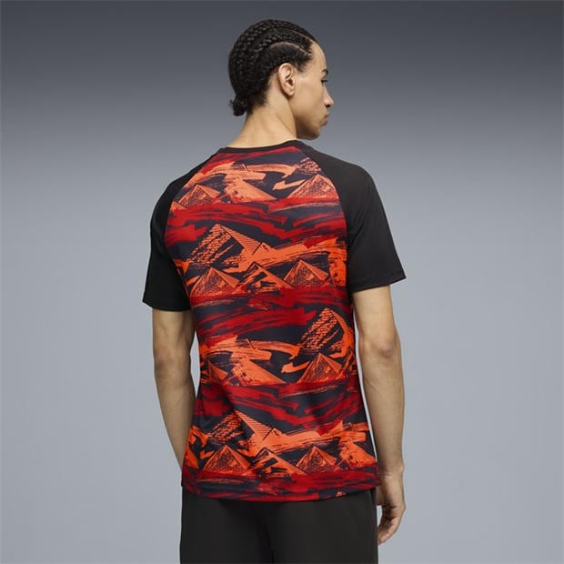 Black/Red - Puma - Mens Egypt Warm-Up Shirt World Cup 2026