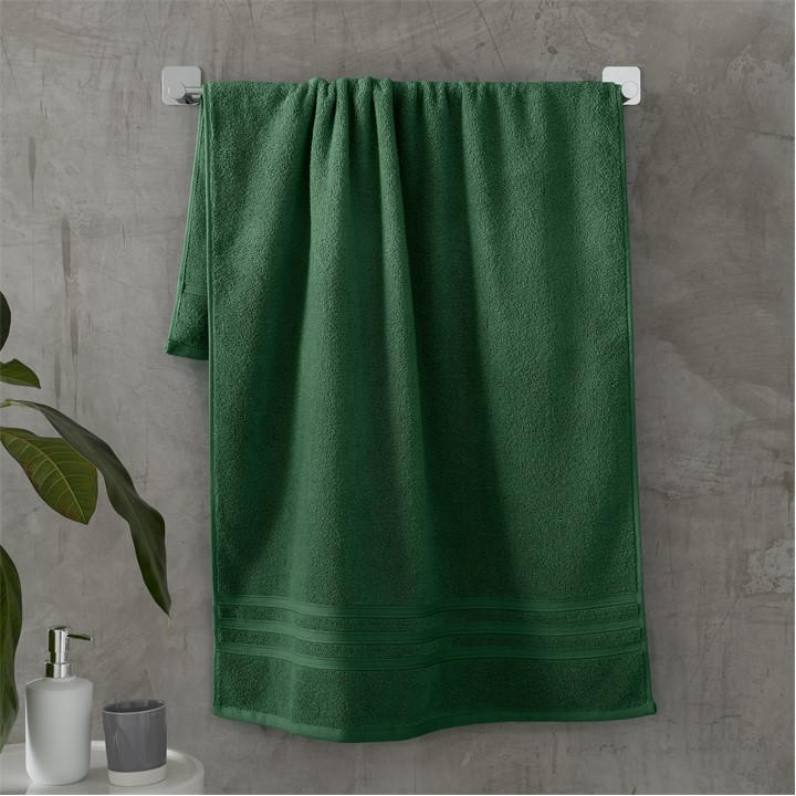 Catherine Lansfield  Green Zero Twist Cotton Towel in Size Bath Towel, Sports Direct