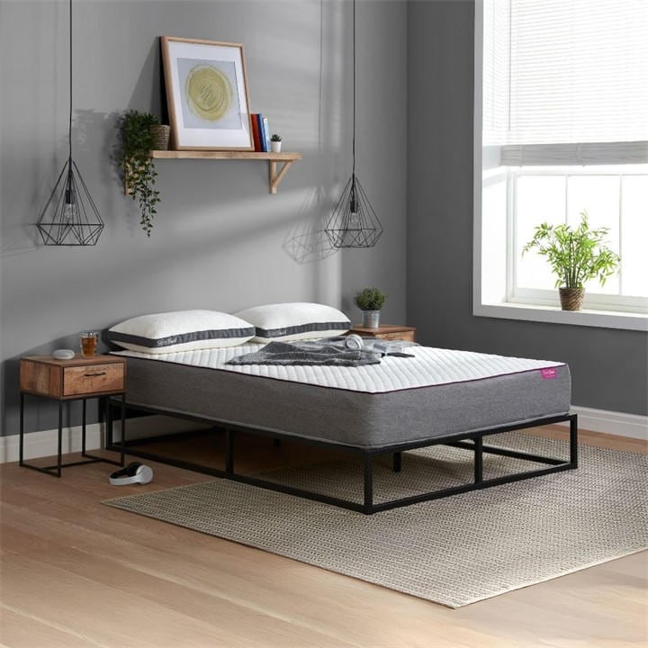 Sleepsoul  White Paradise Single Mattress in Size Double, Sports Direct