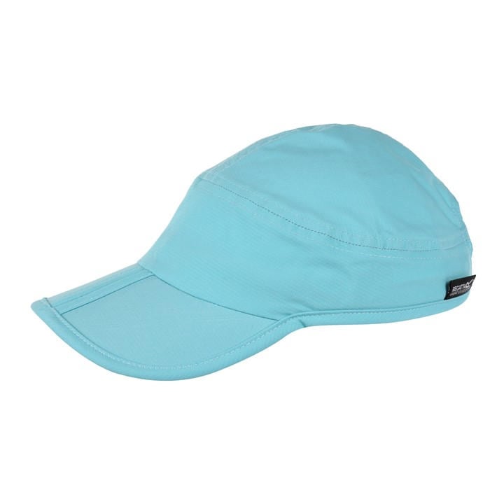 Regatta  Kids Blue Flat Peak Cap in Size Junior, Sports Direct