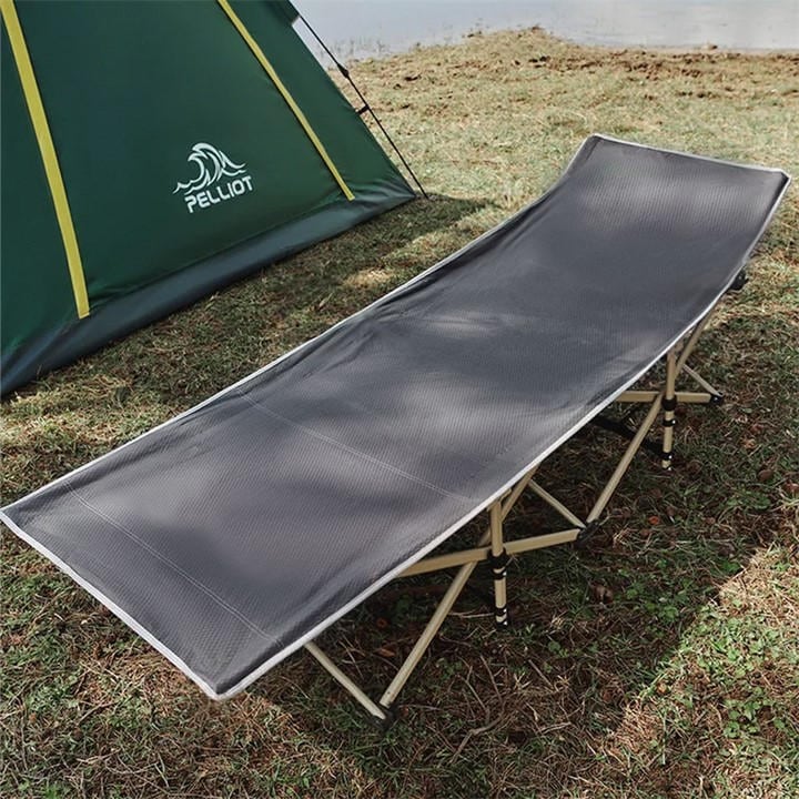 Breeins  Grey Portable Folding Camping Bed, Sports Direct