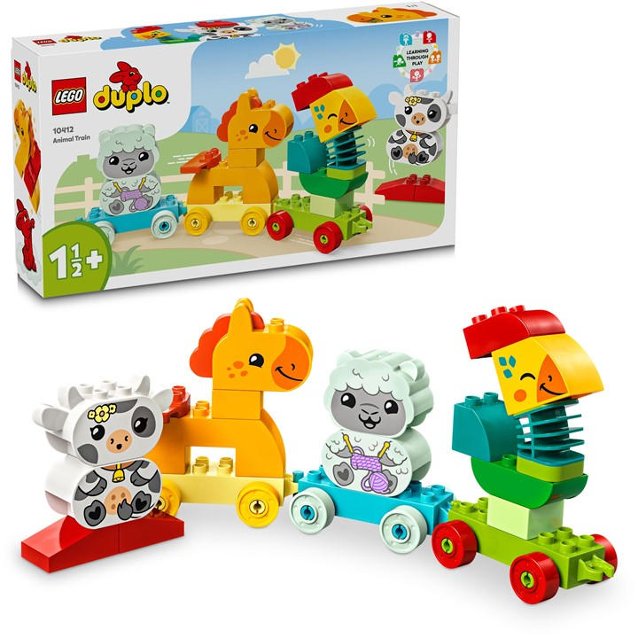 Lego  White 10412 Duplo Animal Train, Sports Direct