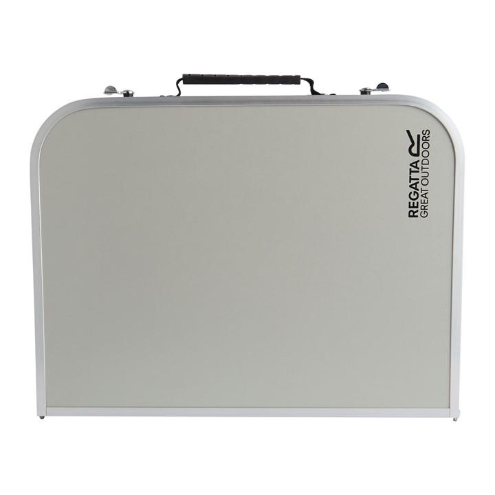 Regatta Unisex Metallic Silver Matano Small Table In - Image 3