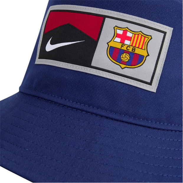 Blue/Yellow - Nike - Barcelona Bucket Hat