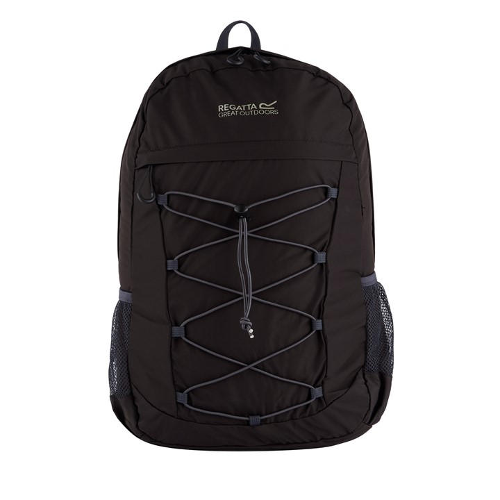 Regatta Unisex Ultralite Packaway Backpack 20L in Jet Black - Image 3